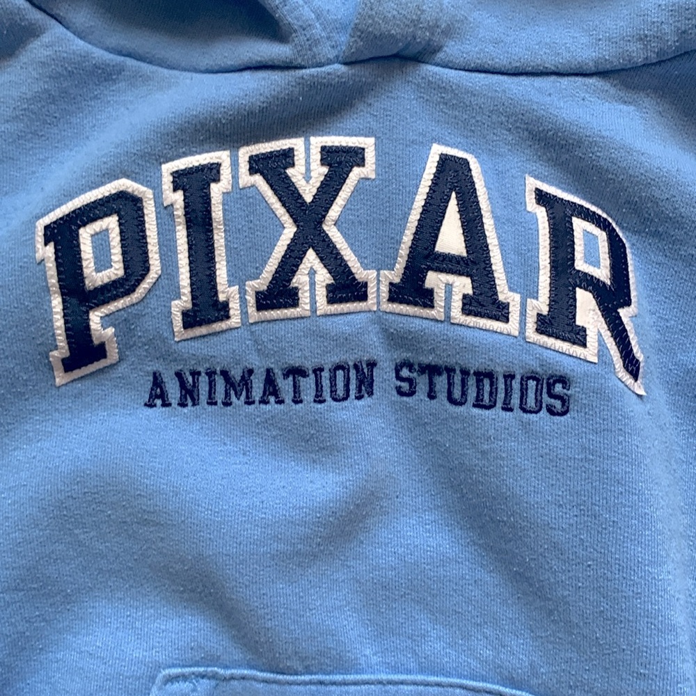 Pixar Kids Blue Hooded Sweatshirt - Picture 2 of 6